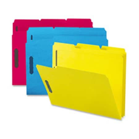 PEN2PAPER Folder- 2 Fasteners- .33 AST Tab Cut- Letter- Green PE1189884